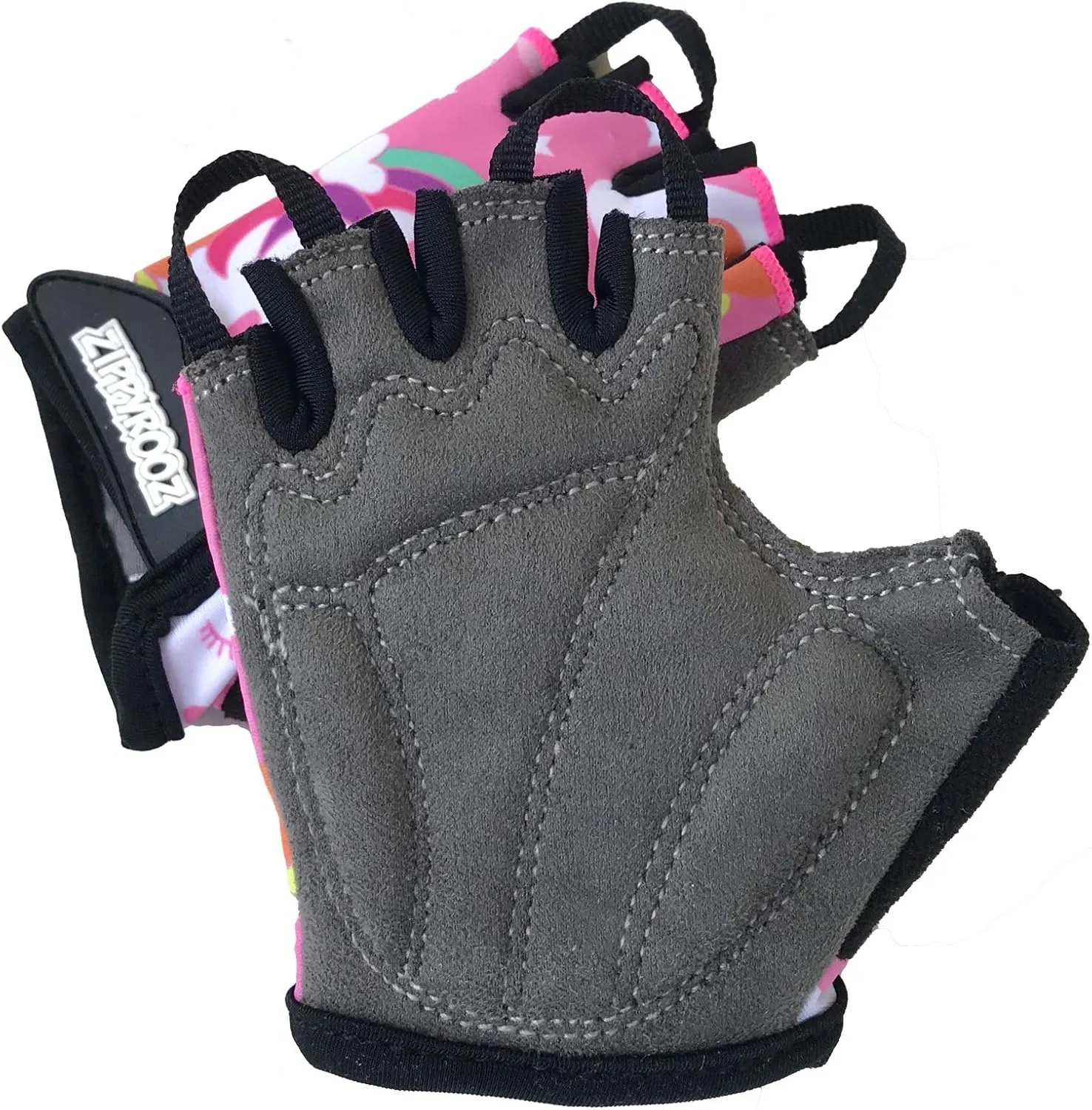 ZippyRooz Toddler & Little Kids Bike Gloves for Balance and Pedal Bicycles for Ages 1-8 Years Old. 8 Designs for Boys & Girls
