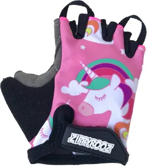 ZippyRooz Toddler & Little Kids Bike Gloves for Balance and Pedal Bicycles for Ages 1-8 Years Old. 8 Designs for Boys & Girls